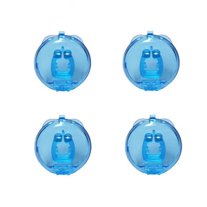 Silicone Magnetic Anti-Snore Nose Clip - Top-Rated Sleep Aid for Apnea Relief with Case