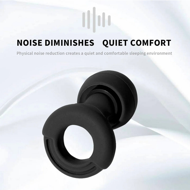 HUAK Silicone Earplugs - Noise-Canceling Earplugs for Swimming, Sleep & Soundproofing