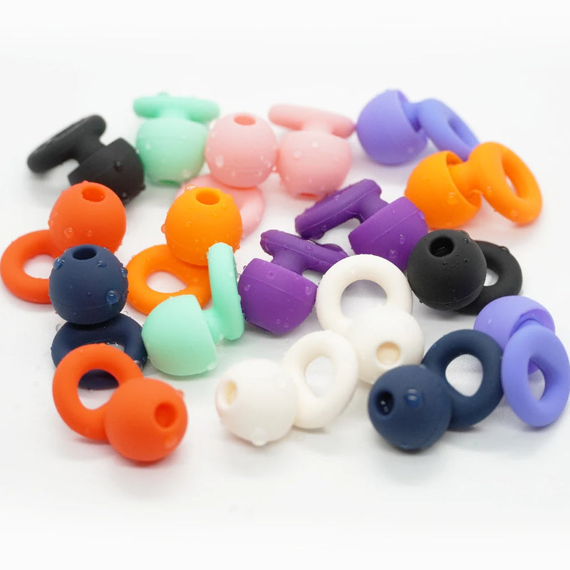 HUAK Silicone Earplugs - Noise-Canceling Earplugs for Swimming, Sleep & Soundproofing