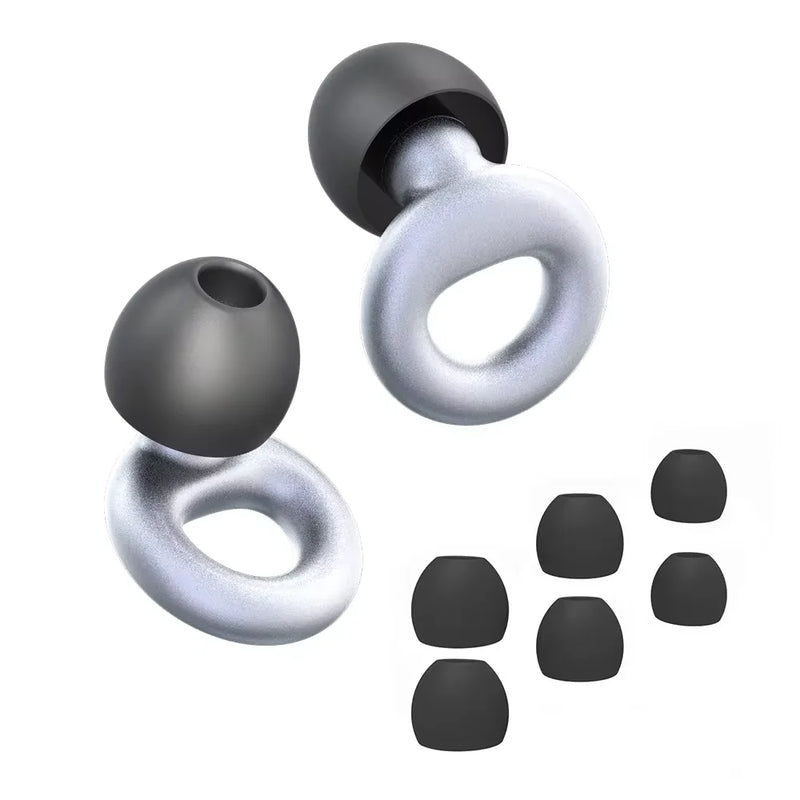 HUAK Silicone Earplugs - Noise-Canceling Earplugs for Swimming, Sleep & Soundproofing
