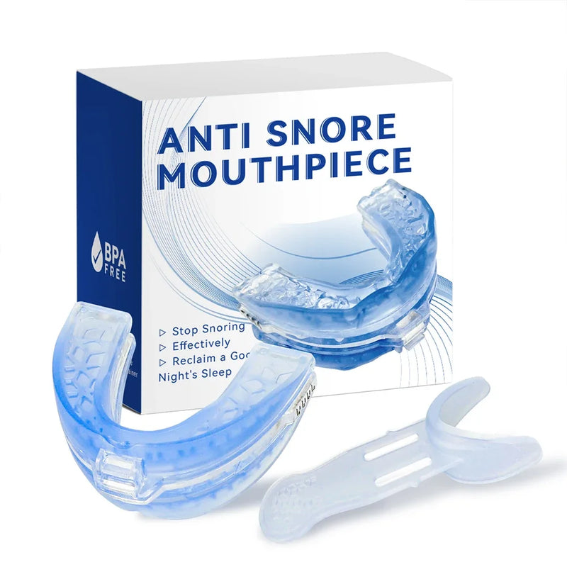 SnoreGuard Silicone Mouthpiece - Top-Rated Sleep Aid for Bruxism & Apnea