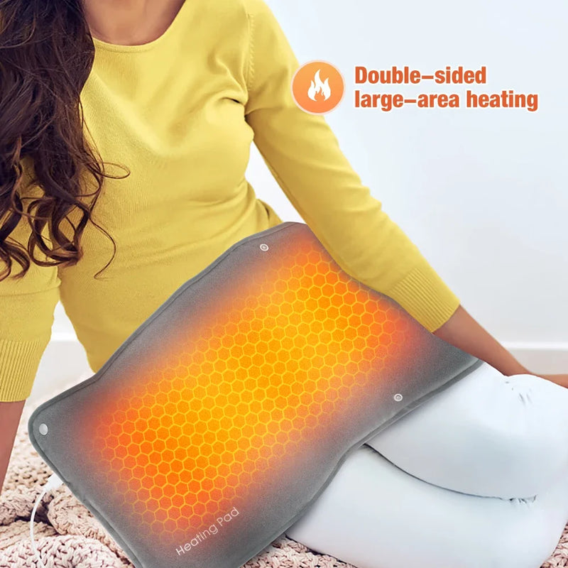 Graphene Electric Hand Warmer Pad - Fast Heating, Washable & Super Soft
