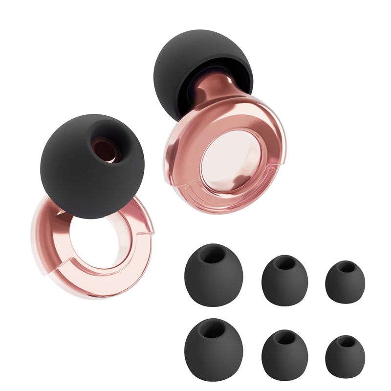 HUAK Silicone Earplugs - Noise-Canceling Earplugs for Swimming, Sleep & Soundproofing