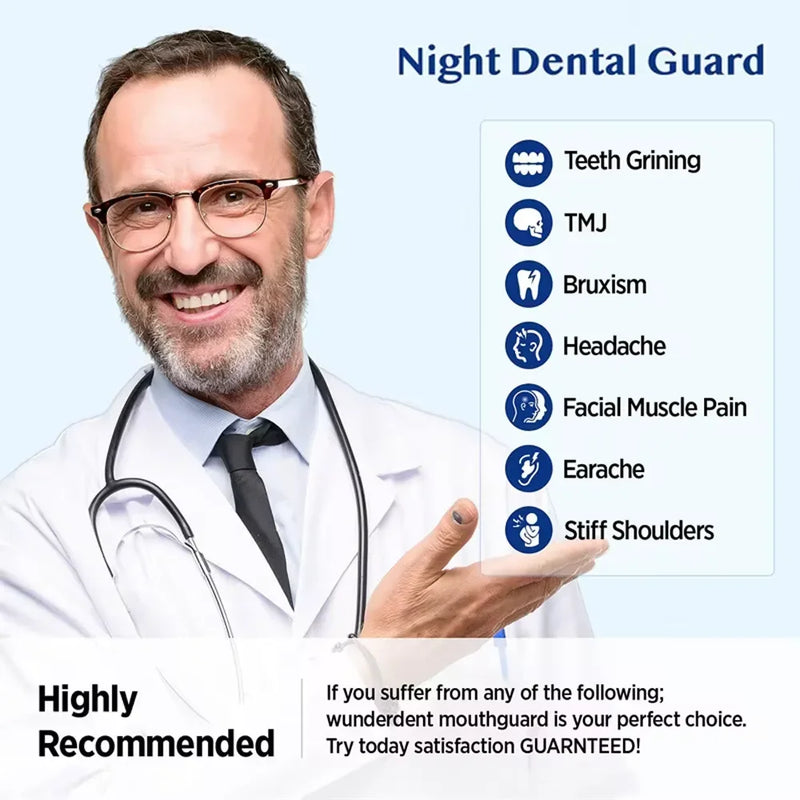 SnoreGuard Silicone Mouthpiece - Top-Rated Sleep Aid for Bruxism & Apnea