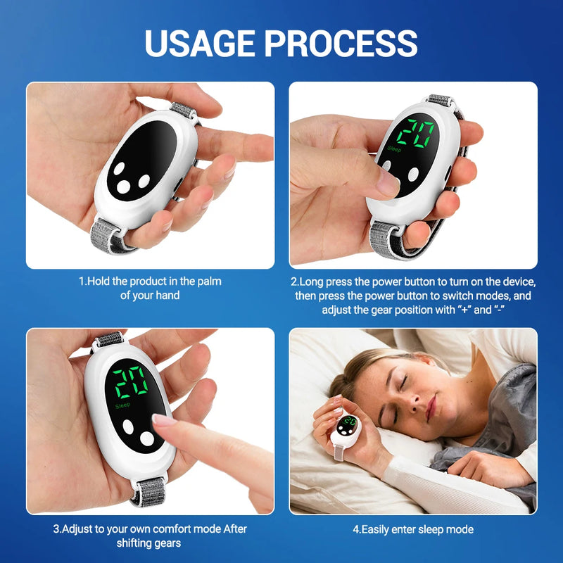 Microcurrent Sleep Aid Device - Top-Rated EMS Machine for Insomnia & Stress Relief
