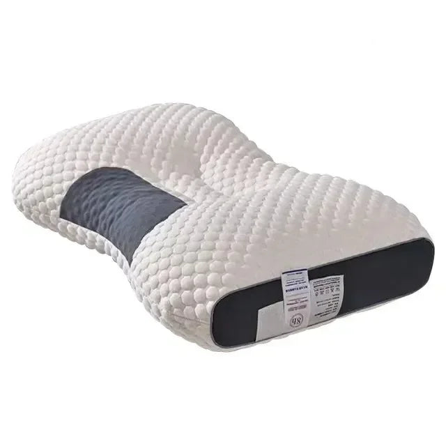 Cervical Support Pillow - Premium Non-Collapsing Massage Pillow for Restful Sleep