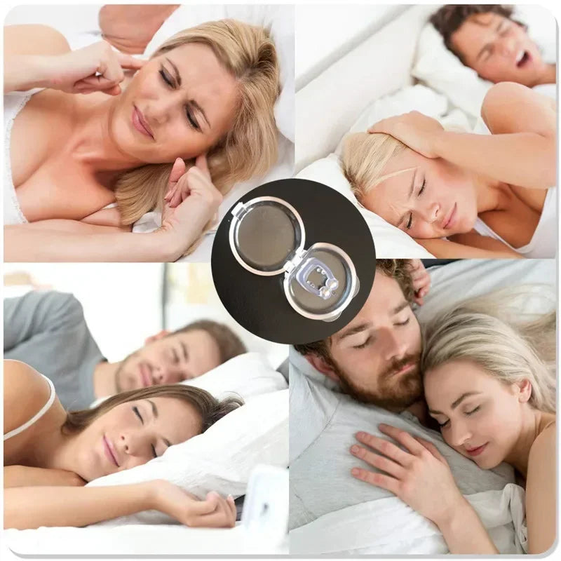 Magnetic Snore Stopper Nose Clip - Easy Breathing Aid for Better Sleep, 1/2/4PCS