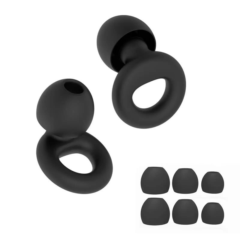 HUAK Silicone Earplugs - Noise-Canceling Earplugs for Swimming, Sleep & Soundproofing