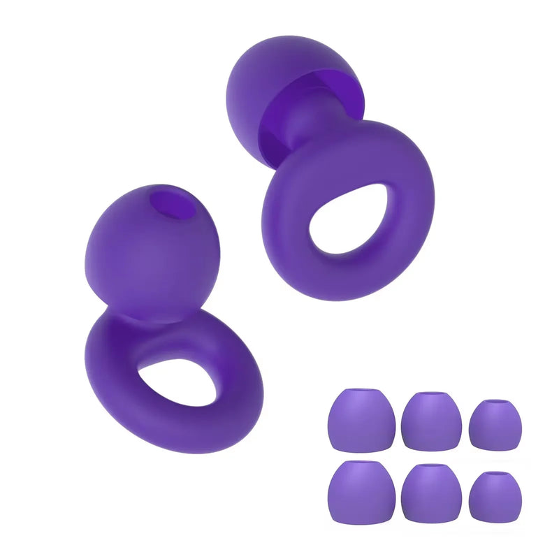 HUAK Silicone Earplugs - Noise-Canceling Earplugs for Swimming, Sleep & Soundproofing