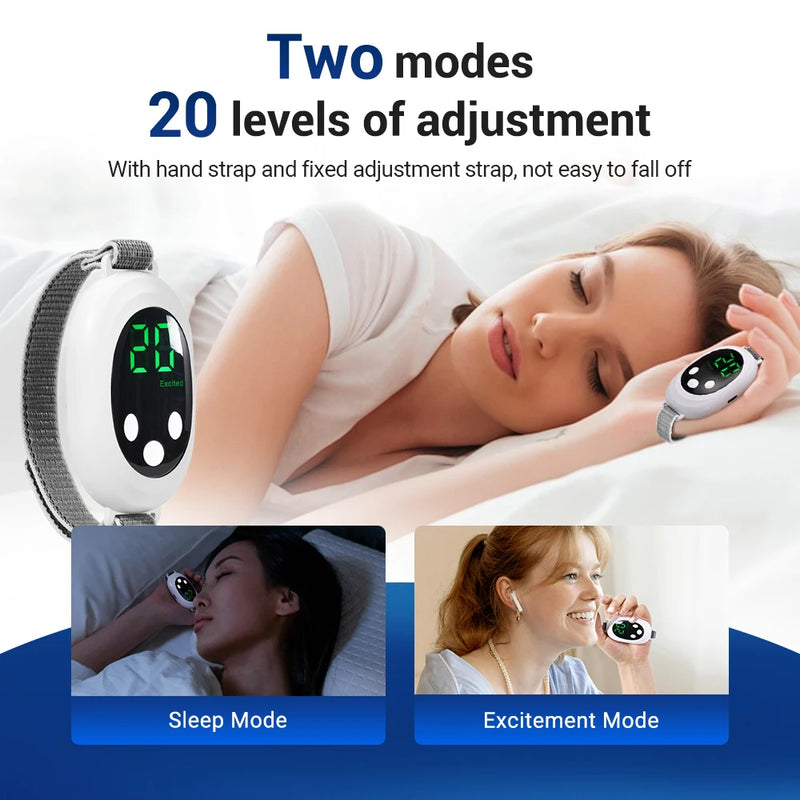 Microcurrent Sleep Aid Device - Top-Rated EMS Machine for Insomnia & Stress Relief