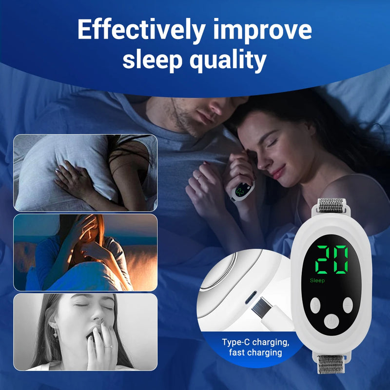 Microcurrent Sleep Aid Device - Top-Rated EMS Machine for Insomnia & Stress Relief