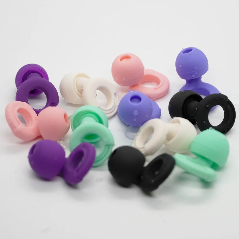 HUAK Silicone Earplugs - Noise-Canceling Earplugs for Swimming, Sleep & Soundproofing