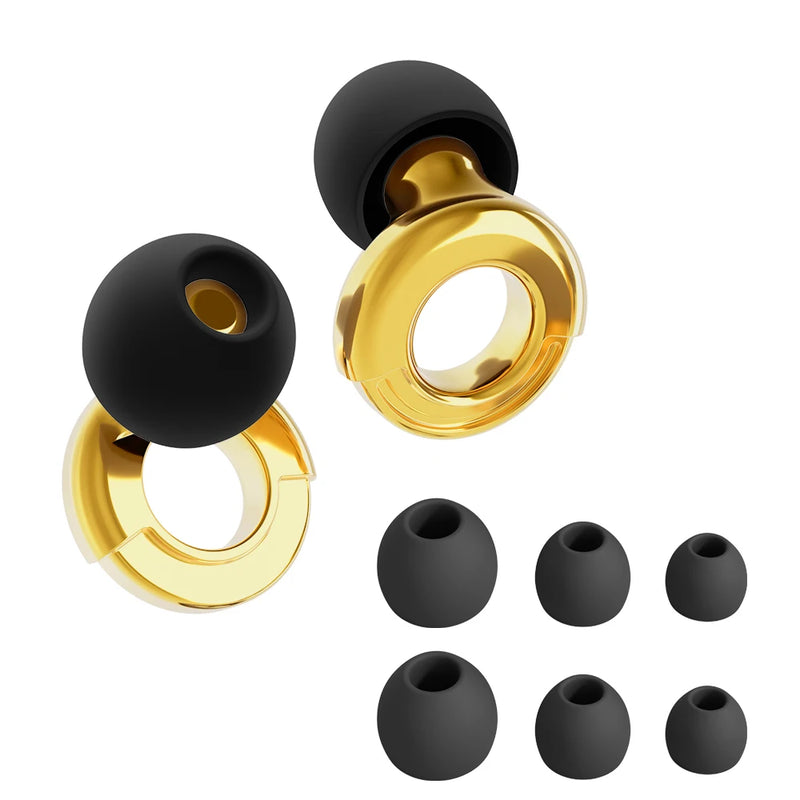 HUAK Silicone Earplugs - Noise-Canceling Earplugs for Swimming, Sleep & Soundproofing