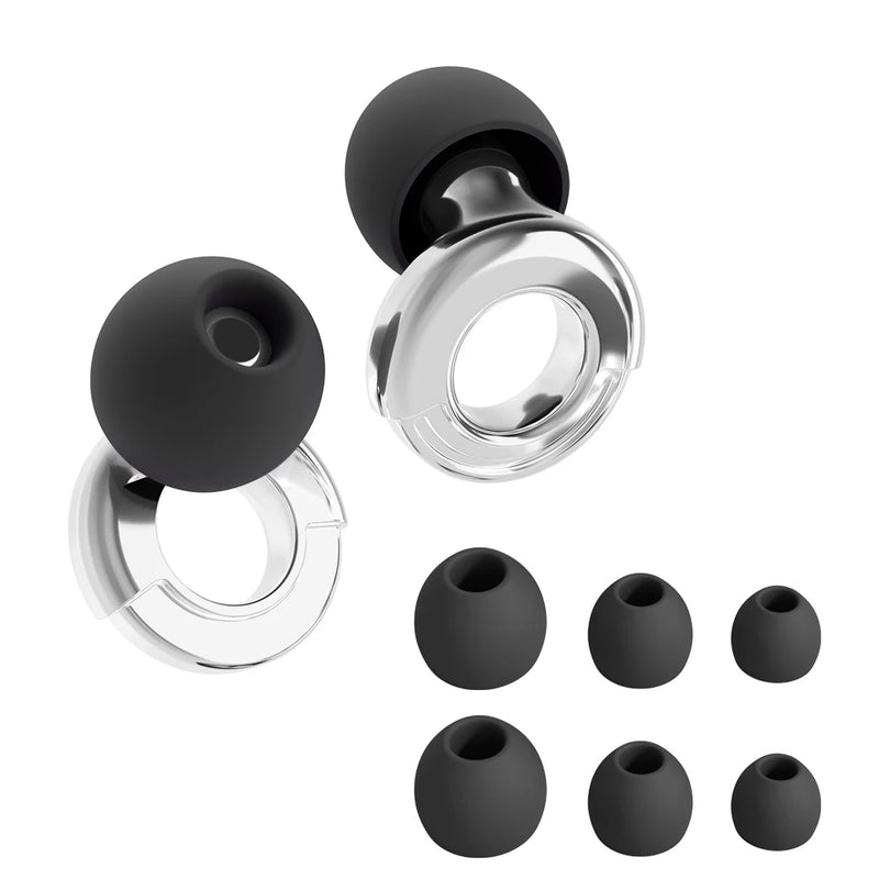 HUAK Silicone Earplugs - Noise-Canceling Earplugs for Swimming, Sleep & Soundproofing