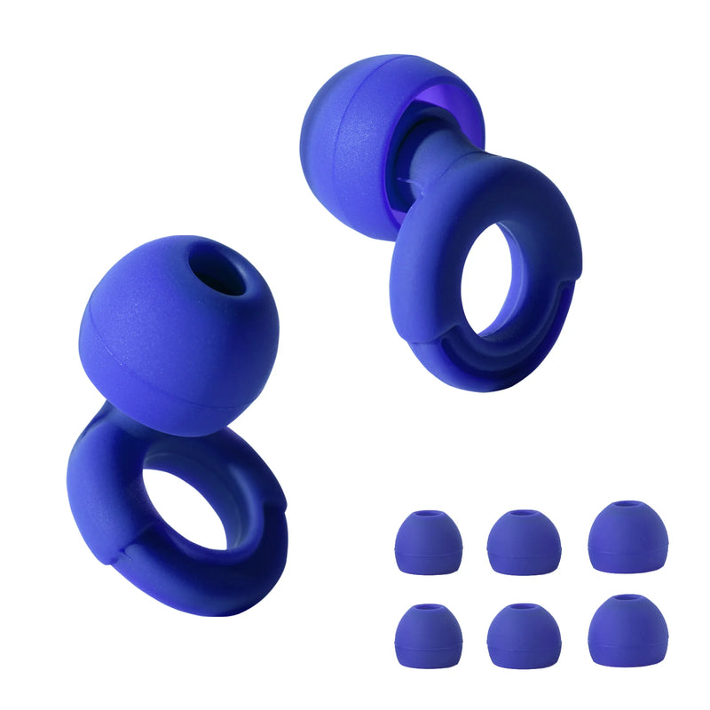 HUAK Silicone Earplugs - Noise-Canceling Earplugs for Swimming, Sleep & Soundproofing