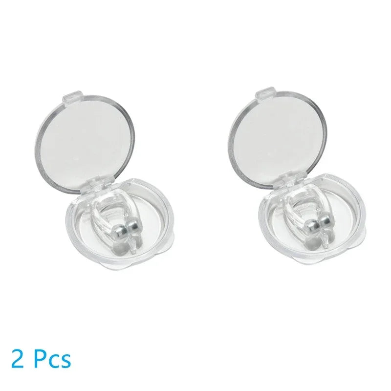 Magnetic Snore Stopper Nose Clip - Easy Breathing Aid for Better Sleep, 1/2/4PCS