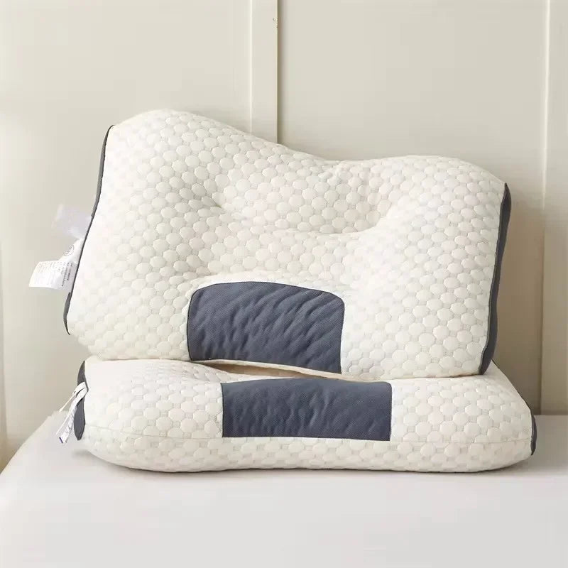 Cervical Support Pillow - Premium Non-Collapsing Massage Pillow for Restful Sleep
