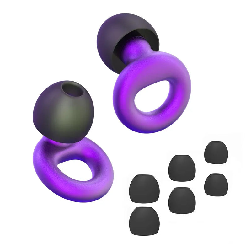 HUAK Silicone Earplugs - Noise-Canceling Earplugs for Swimming, Sleep & Soundproofing