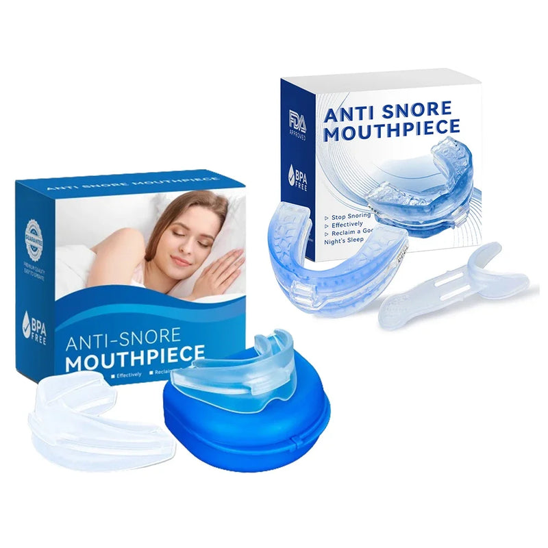 SnoreGuard Silicone Mouthpiece - Top-Rated Sleep Aid for Bruxism & Apnea