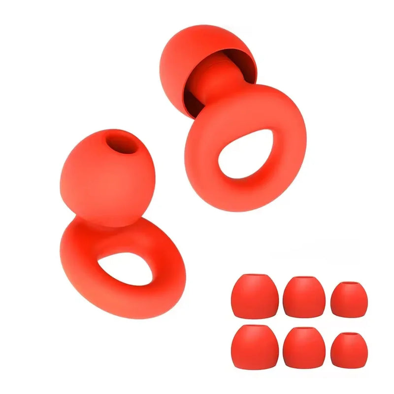 HUAK Silicone Earplugs - Noise-Canceling Earplugs for Swimming, Sleep & Soundproofing