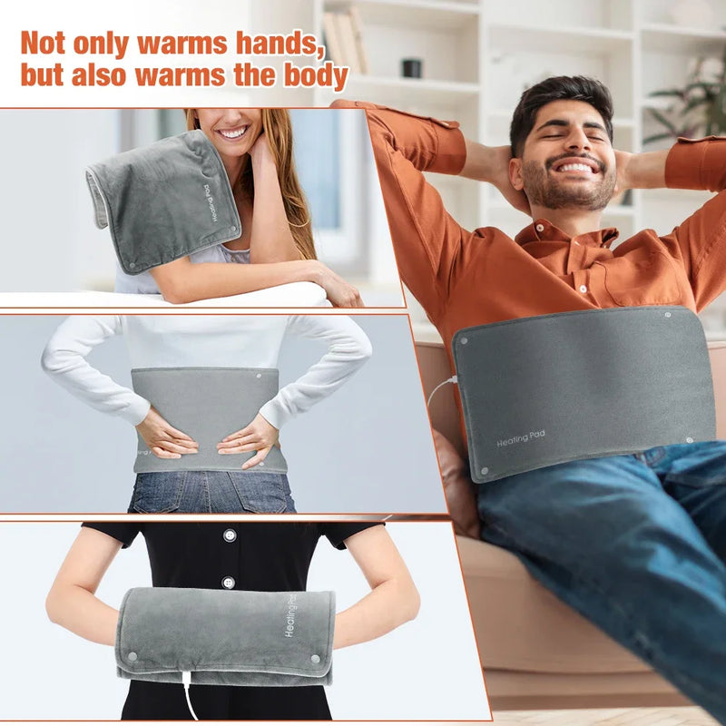 Graphene Electric Hand Warmer Pad - Fast Heating, Washable & Super Soft